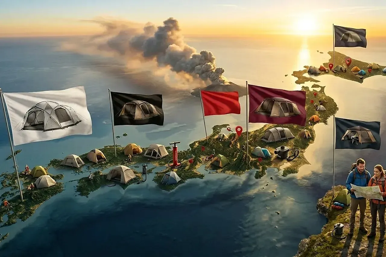 エアテント戦国時代のイメージ
