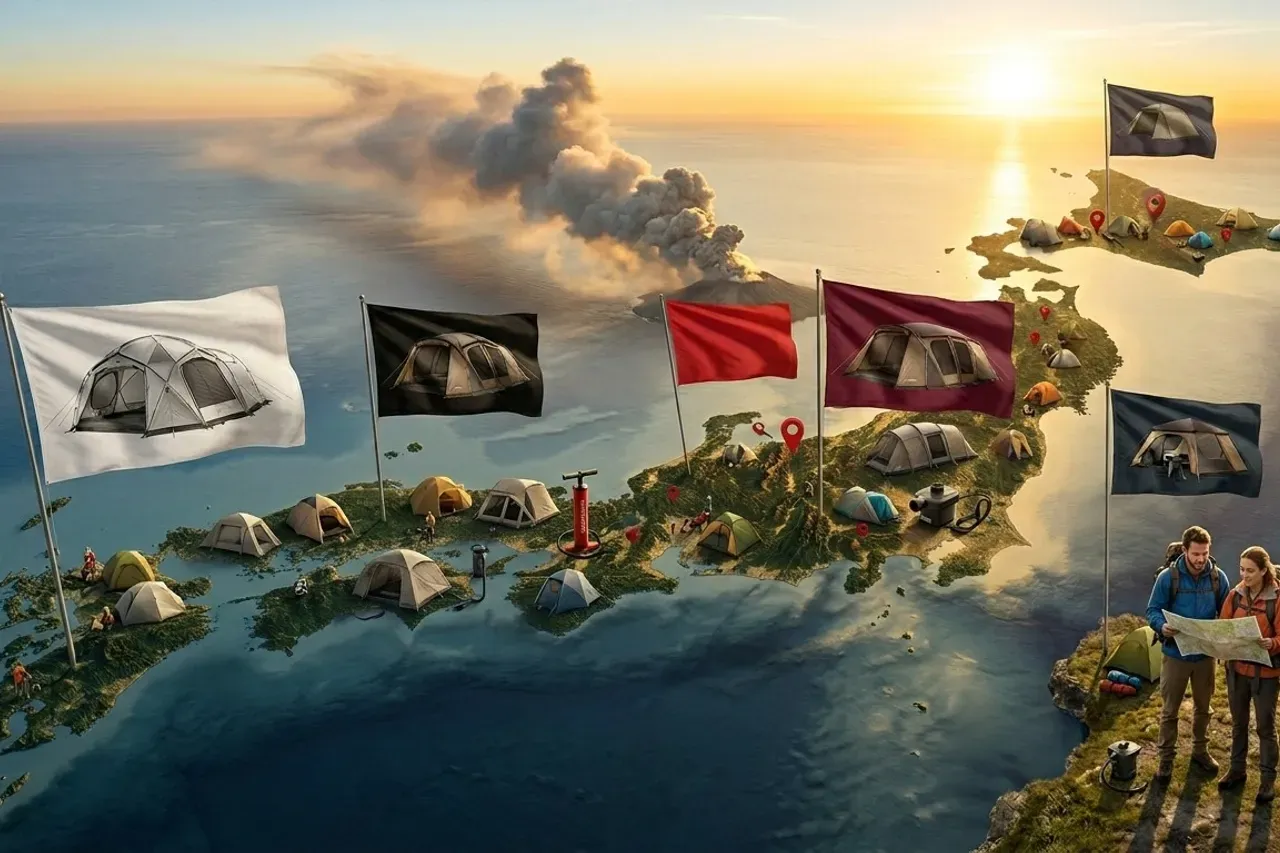 エアテント戦国時代のイメージ