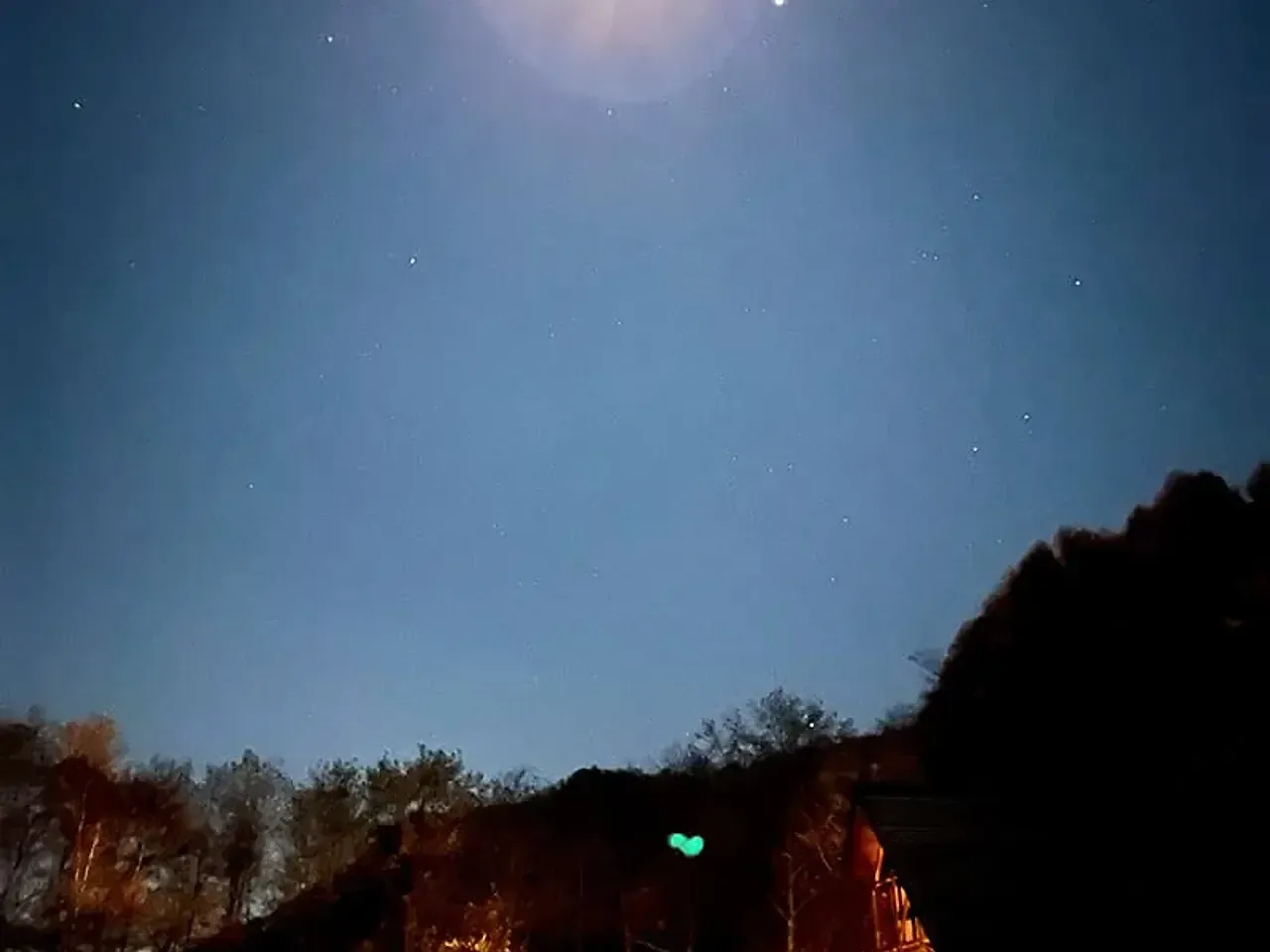 桐の木平キャンプ場 月夜