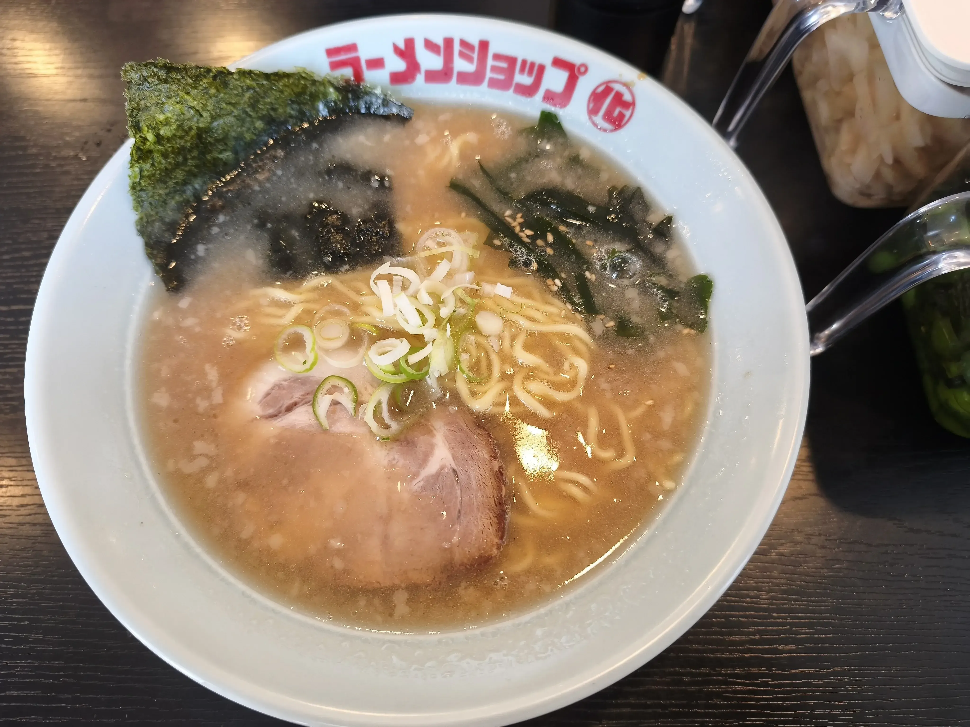 ラーメンショップのしょうゆラーメン