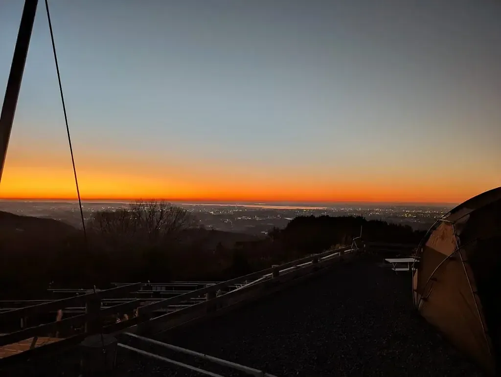 夕暮れの眺望